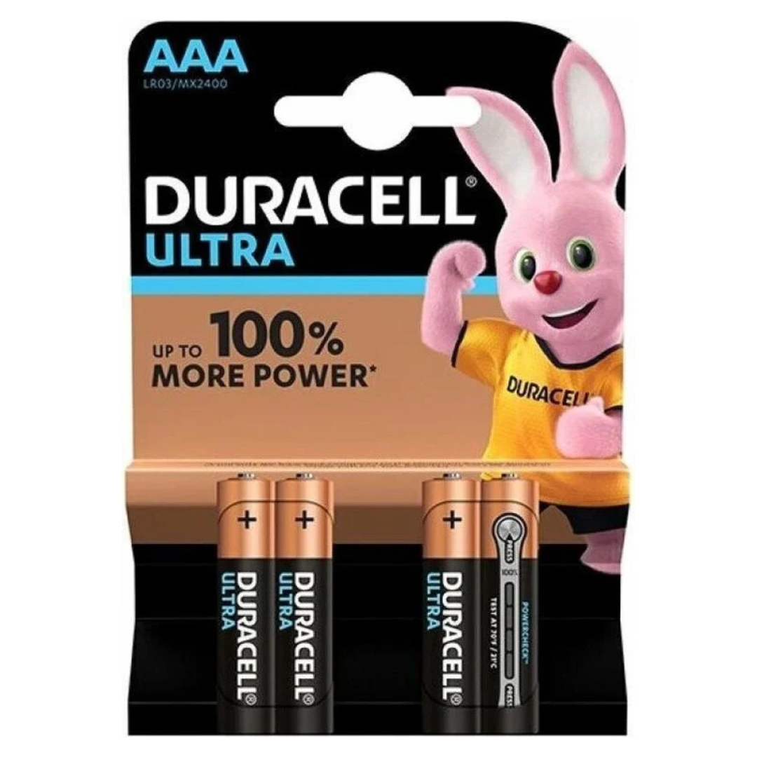 Alkalne aaa baterije Duracell - 2 kosa